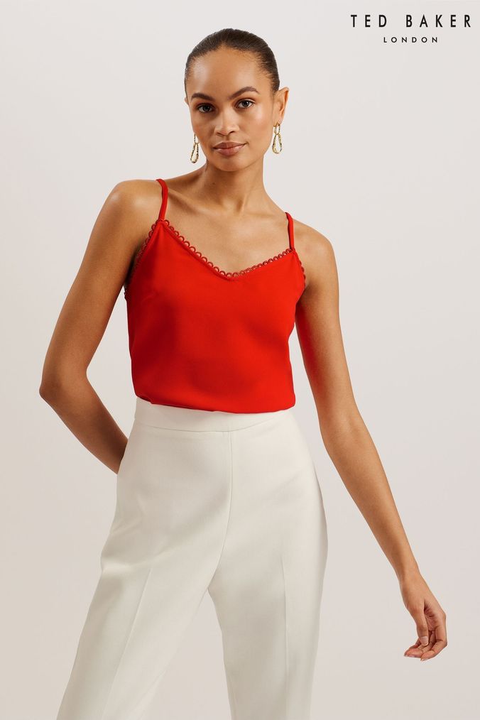 Red camisoles deals