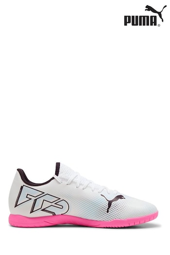 Puma White FUTURE 7 PLAY IT Mens Football Boots (B61257) | £50