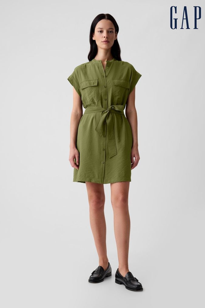 Buy Women s Medium Green Gap Mini Holiday Dresses Online ArvindShops