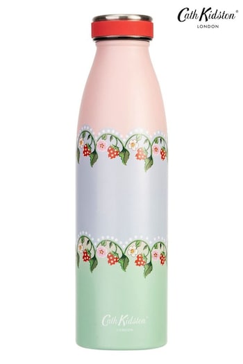 Cath Kidston Strawberry Stainless Steel Water Bottle 460ml (B61775) | £20