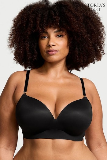 Victoria's Secret Black Non Wired Push Up Smooth Bra (B61861) | £39