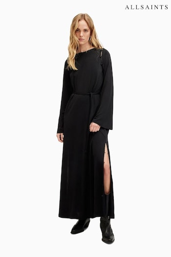 AllSaints Black Susannah Dress (B61893) | £179