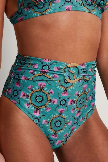 Monsoon Blue Carla Print Bikini Bottoms (B61900) | £35