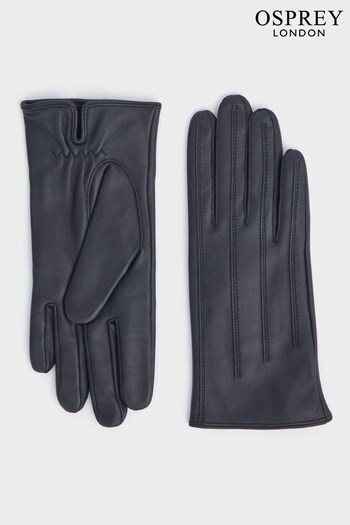 Osprey London Blue The Lila Leather Gloves (B61918) | £39