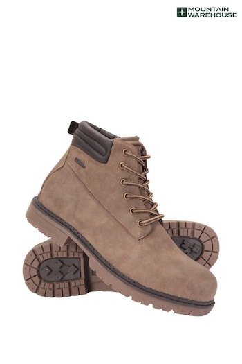 Mountain Warehouse Brown Gorge Winter Waterproof Mens Walking Boots (B62132) | £95