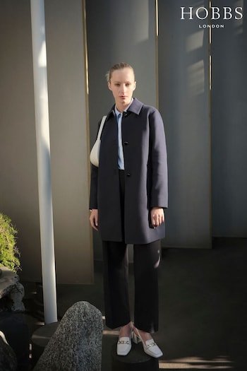 Hobbs Blue Milena Coat (B62263) | £229