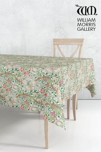 William Morris Gallery No Colour Golden Lily Wipe Clean Table Cloth (B62376) | £40 - £64