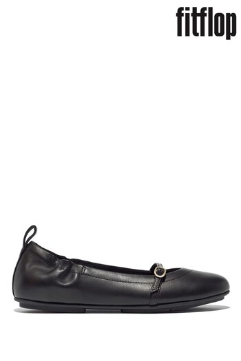 Allegro Soft Leather Mary Janes Black Shoes (B62424) | £95