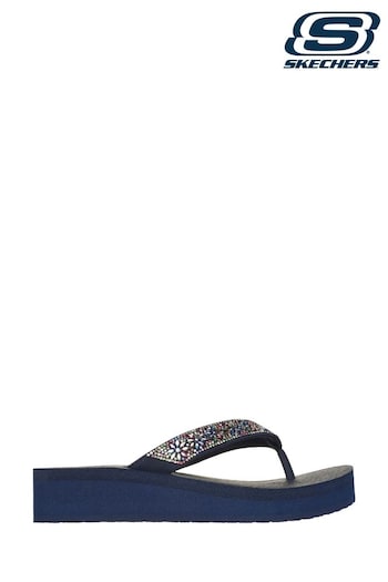 Skechers Blue Vinyasa Wild Daisies Sandals (B62485) | £39