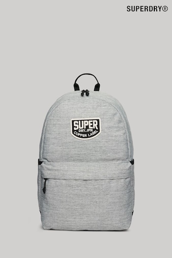 SUPERDRY Grey SUPERDRY Patched Montana Backpack (B62494) | £45