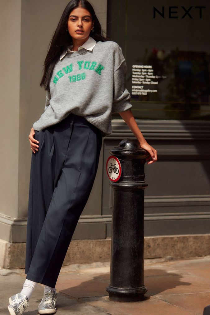 Next petite tapered trousers clearance