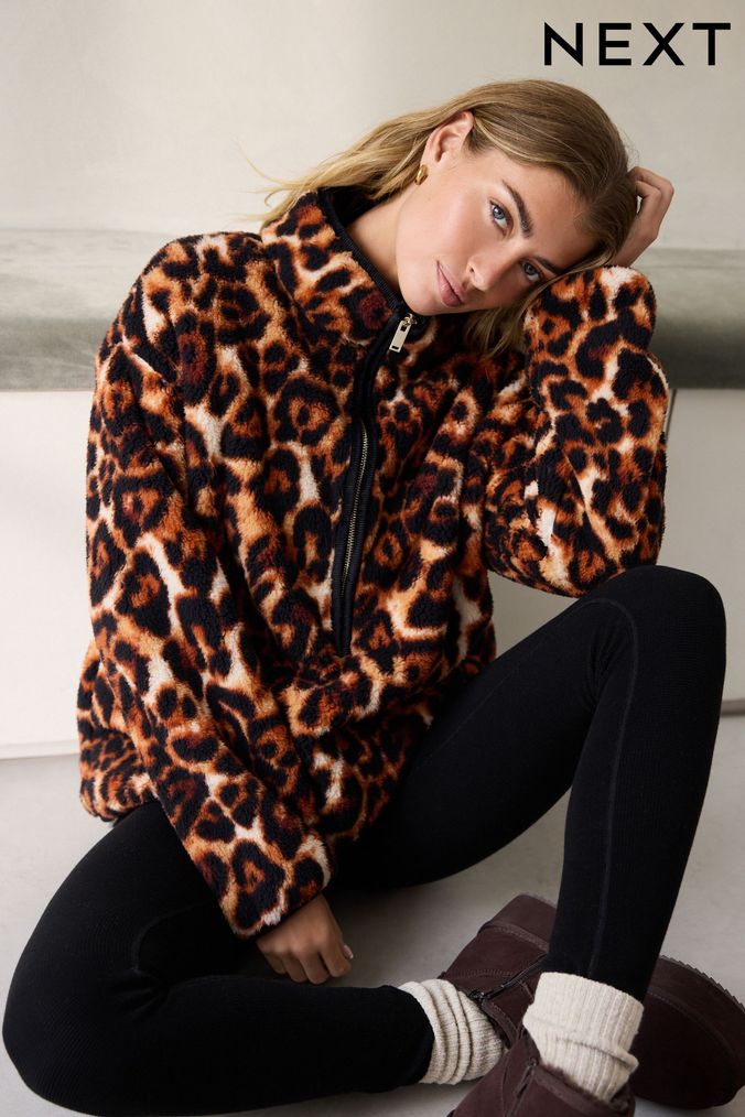 Next leopard hoodie 2025