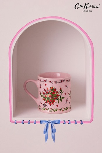 Cath Kidston Rose Mollie Mugs Set Of 4 (B63300) | £40