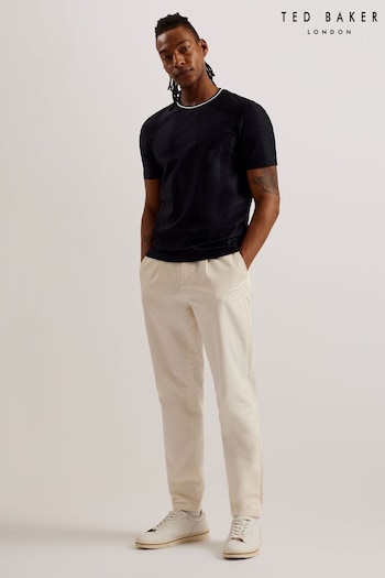 Ted Baker Slim Fit Rousel Jacquard T-Shirt (B63384) | £55