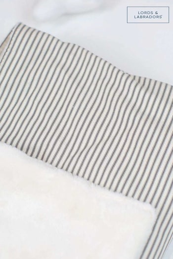 Lords and Labradors Regency Stripe Striped Pet Blanket (B63396) | £35 - £45