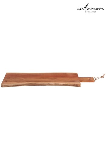 Interiors by Premier Brown Socorro Oil Finish Wood Paddle Board (B63496) | £29