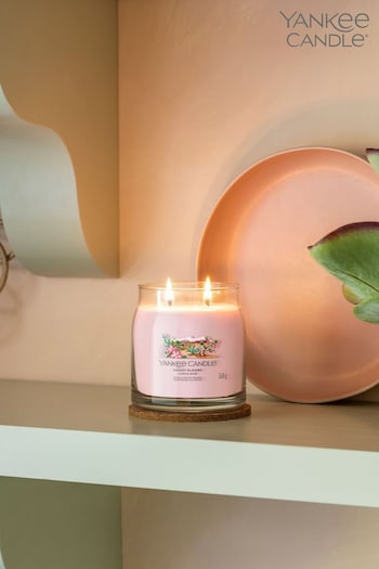 Yankee Candle Pink Medium Signature Desert Blooms Jar Candle (B63509) | £25