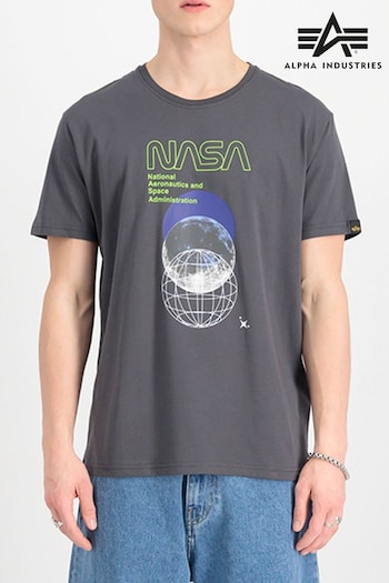 Alpha Industries Animal NASA Orbit T-Shirt (B63690) | £40