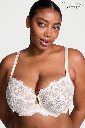 Victoria's Secret Coconut White Lace Full Cup Bra (B63692) | £49