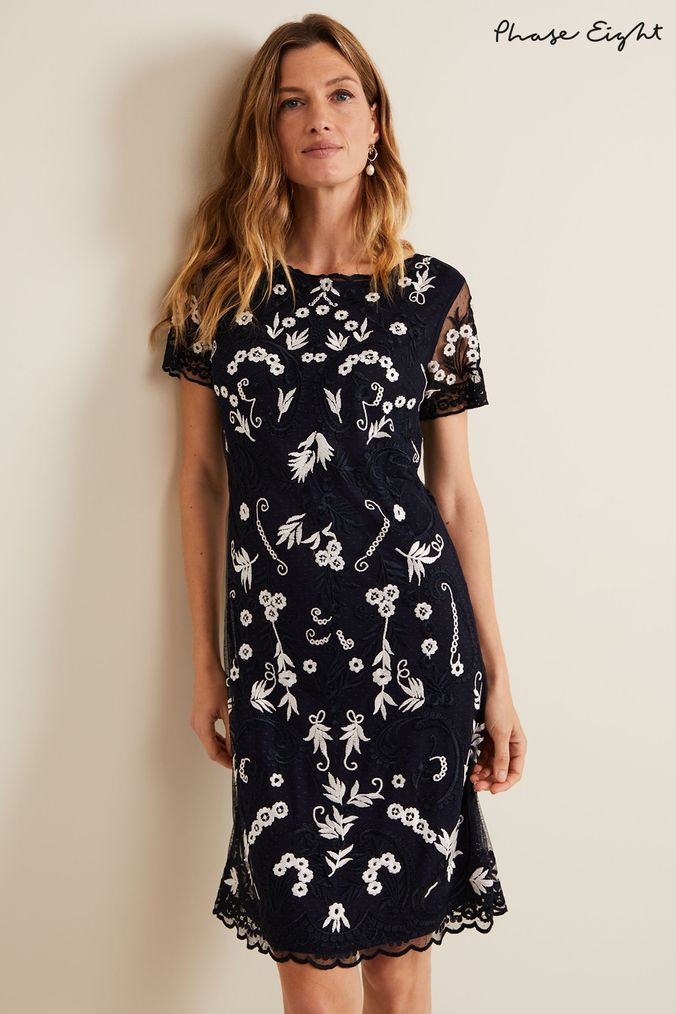 Buy Women s Blue Lipsy Phase Eight Floral Dresses Online OnlinenevadaShops