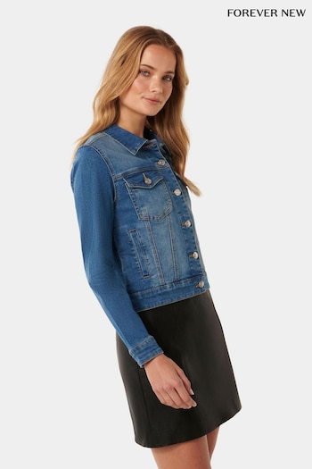 Forever New Blue Jamie Fitted Jacket (B63816) | £60