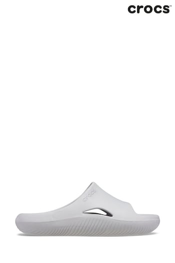 Crocs Mellow White Slides (B63929) | £45