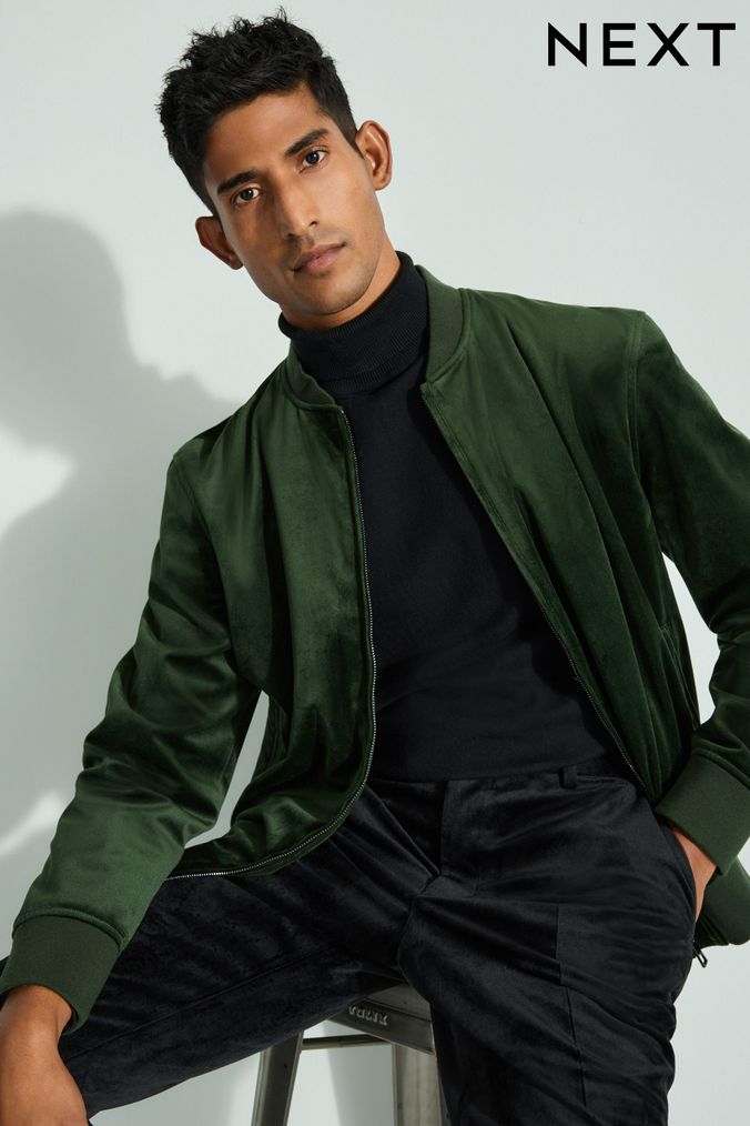 Next velvet jacket mens store