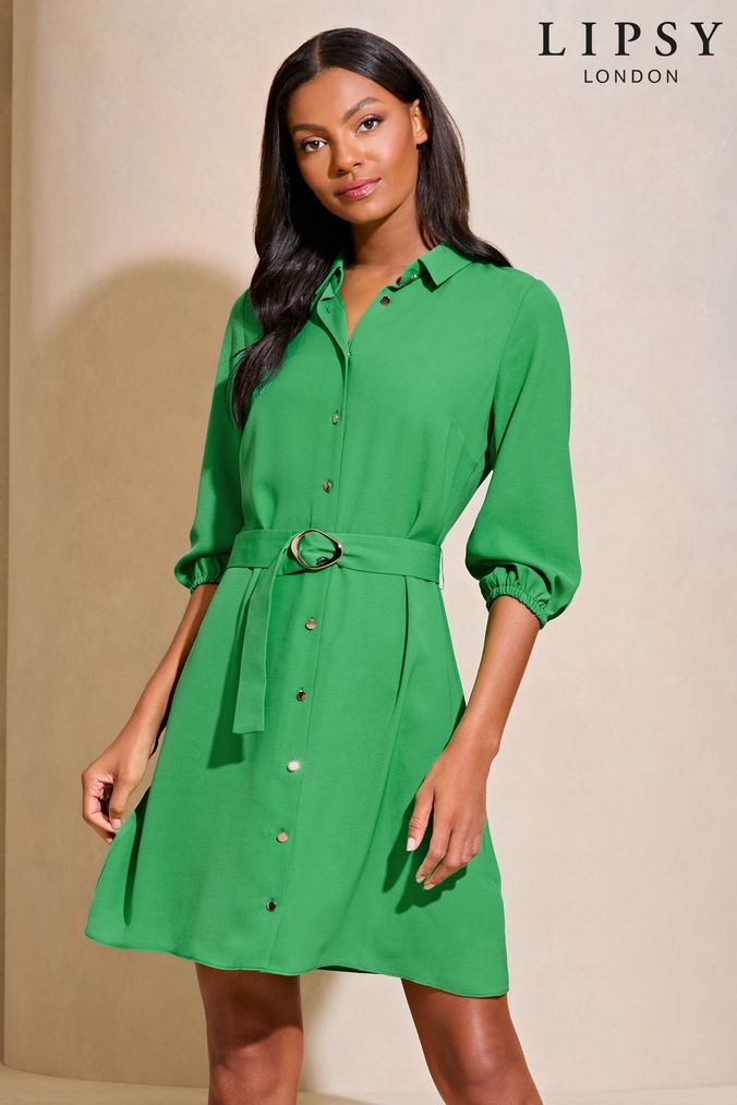 Buy Women s Lipsy 3 4 Sleeve Casual Dresses Online Next UK