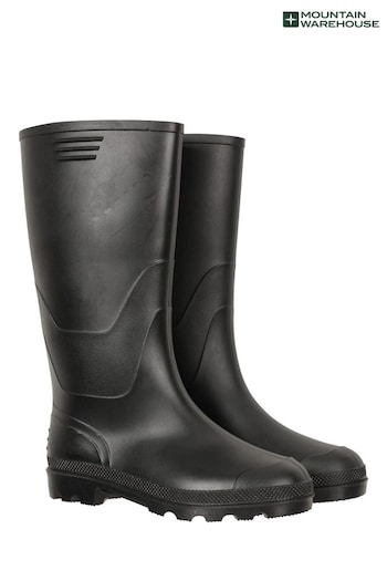 Mountain Warehouse Black Wade Mens Wellies (B64570) | £31