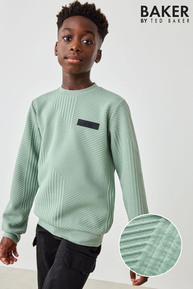 Buy Boys Sweat Tops Baker by Ted Baker Sweatshirtsandhoodies Online Next UK