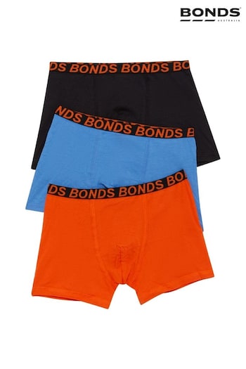 Bonds Orange Sport Trunks 3 Pack (B64963) | £12