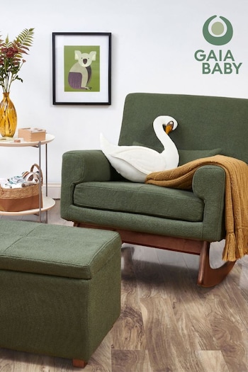 Gaia Baby Forest Nursing Rocking Chair with Footstool (B65082) | £530