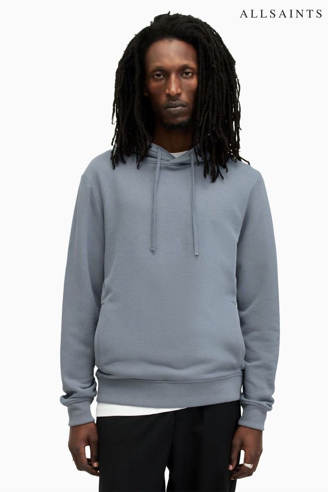 Grey all saints hoodie on sale