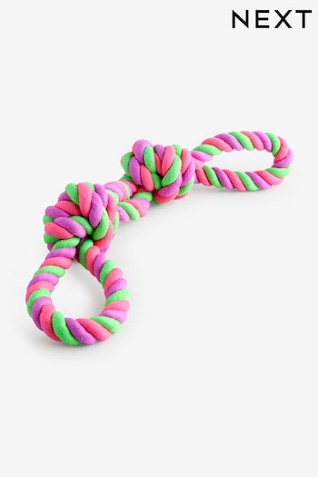 Multi Bright Double Knot Rope Pet Toy (B65661) | £10