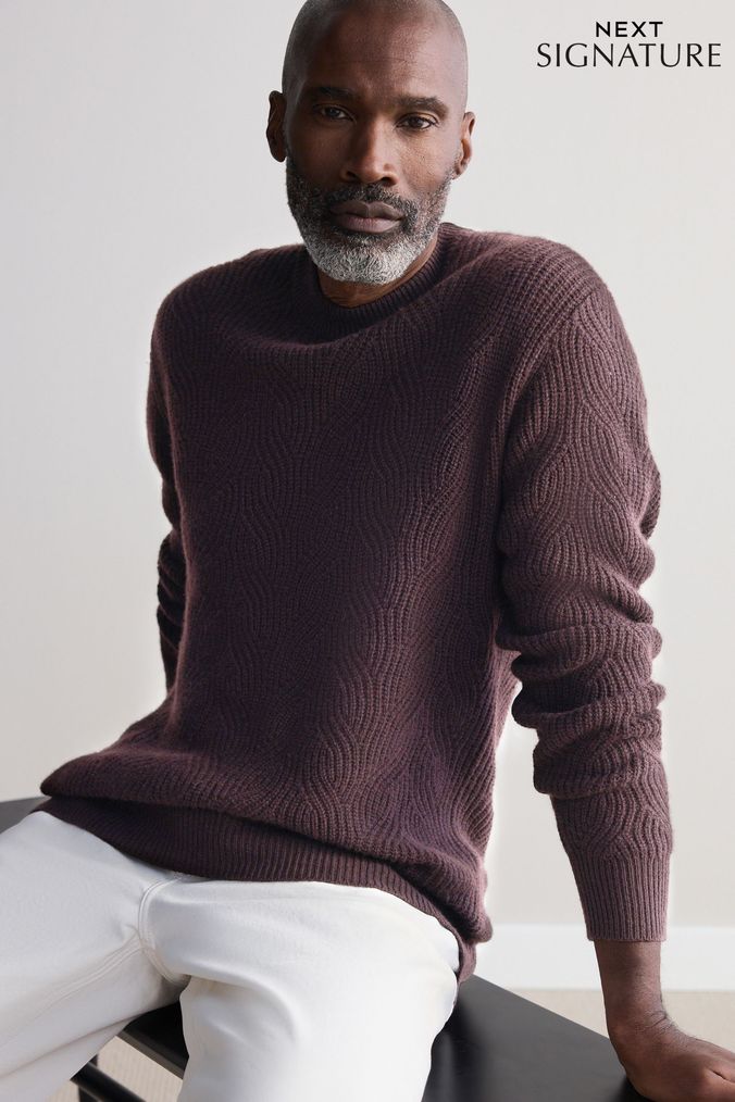 Mens Cashmere Jumpers Zip Neck Jumpers Next Official Site