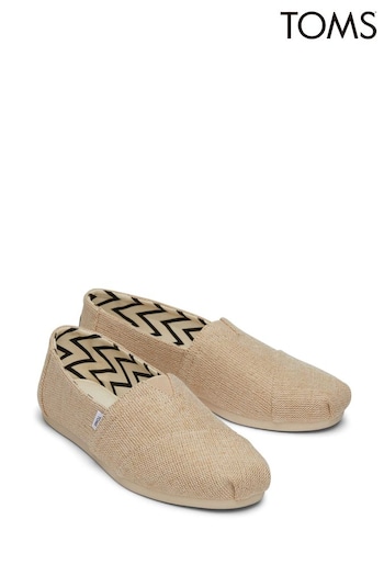 TOMS Cream Alpargata Shoes (B66070) | £44