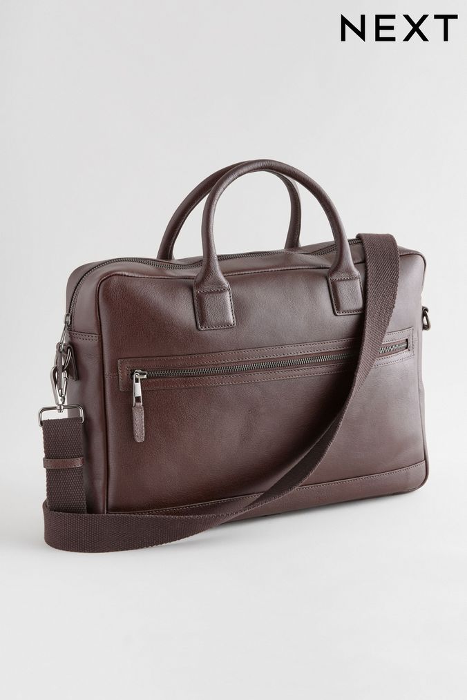 Next mens leather bags shop