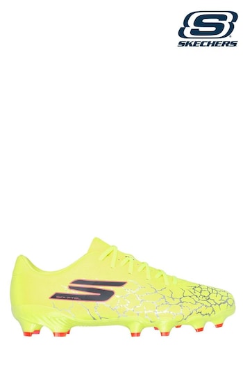 Skechers Yellow/Black Gold Firm Ground Football Boots (B66214) | £90