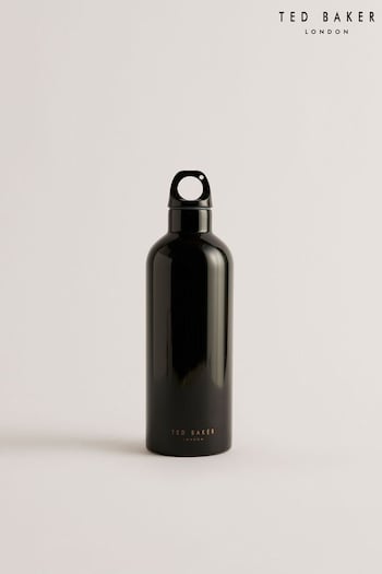 Ted Baker Black Webbing Branded Alliia Water Bottle (B66221) | £65