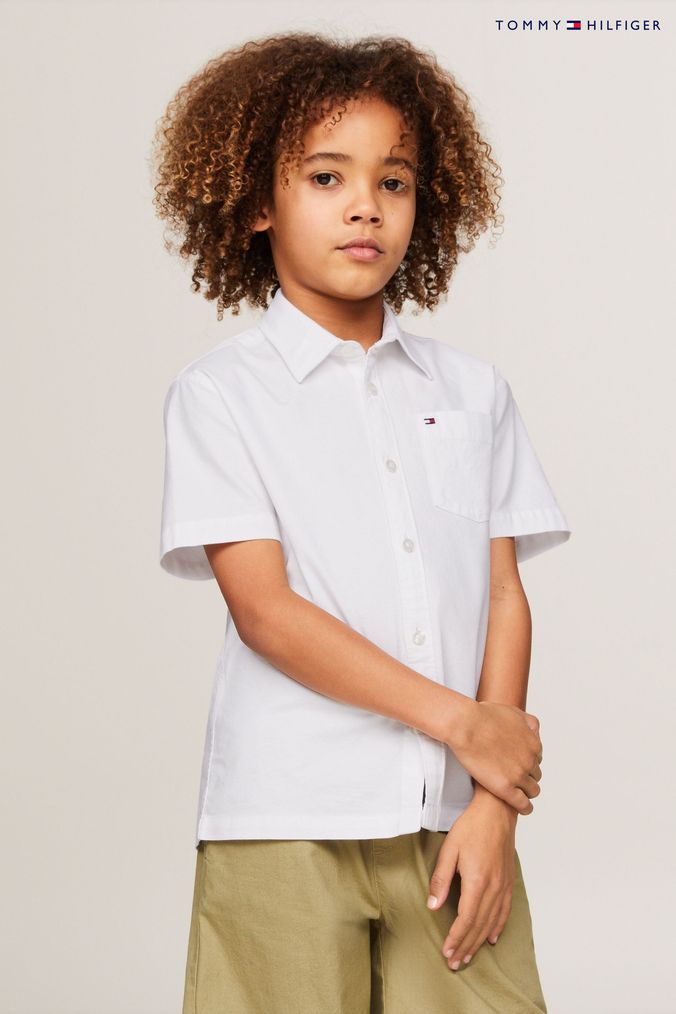 White tommy shirt on sale