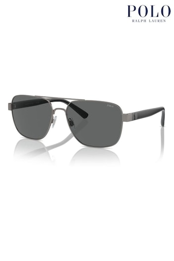 Polo Ralph Lauren Pillow Black Sunglasses (B66603) | £148