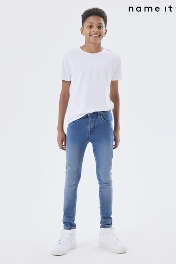 Name It Blue Super Soft Slim Fit Jeans SROlli (B66656) | £23