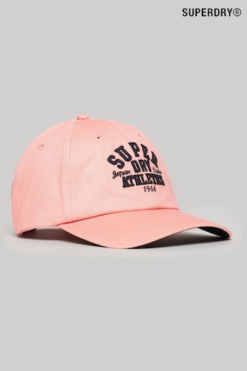 Superdry Pink Graphic Baseball Scarves Cap (B66681) | £23