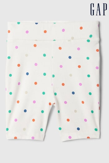 Gap White Dot Pull On Mix and Match Baby cotton Shorts (Newborn-5yrs) (B66722) | £8