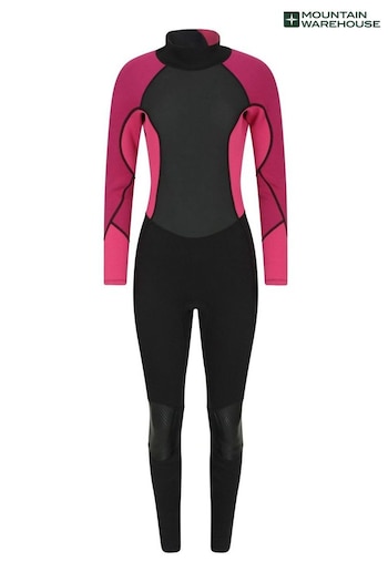 Mountain Warehouse Pink Womens Full Length Neoprene Wetsuit (B66811) | £99