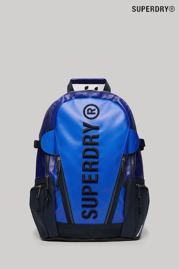 Superdry Blue Tarp Rucksack Bag (B66887) | £60