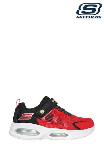 Skechers fab Red S Lights: Prismatrons Trainers (B66946) | £59