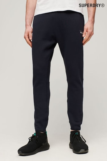 Superdry Blue Sport Tech Logo Tapered Joggers (B68108) | £60