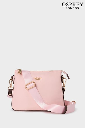 OSPREY LONDON Pink The Wanderer Nylon Cross-Body Bag (B68320) | £75