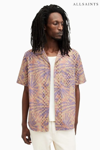 AllSaints Brown Yucca Shirt (B68419) | £129